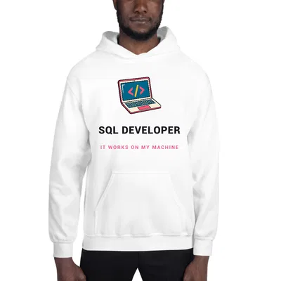 Sql Developer Code Laptop hoodie preview
