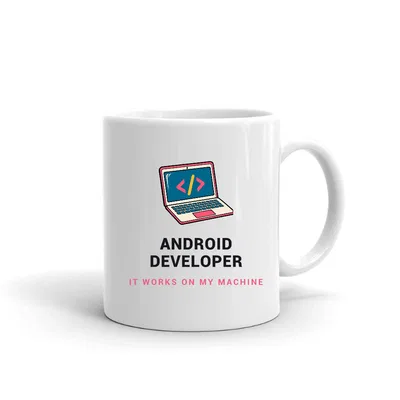 Android Developer Code Laptop mug preview