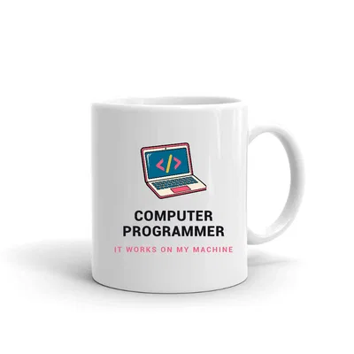 Computer Programmer Code Laptop mug preview