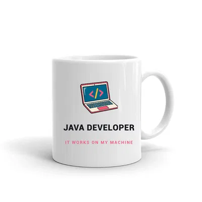 Java Developer Code Laptop mug preview
