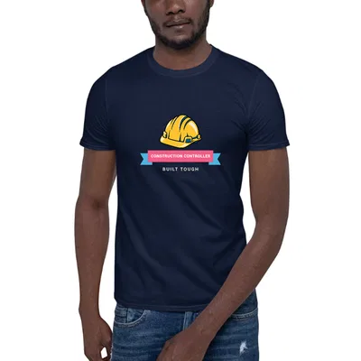 Construction Controller Hard Hat dark tee preview