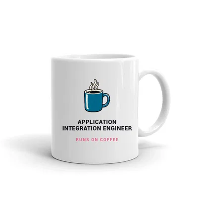 Application Integration Engineer Runs on Coffee mug preview