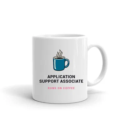 Application Support Associate Runs on Coffee mug preview