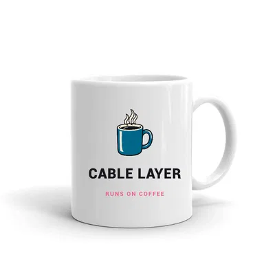 Cable Layer Runs on Coffee mug preview