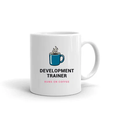 Development Trainer Runs on Coffee mug preview