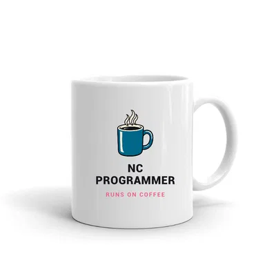 Nc Programmer Runs on Coffee mug preview