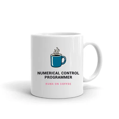 Numerical Control Programmer Runs on Coffee mug preview