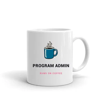 Program Admin Runs on Coffee mug preview