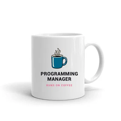 Programming Manager Runs on Coffee mug preview