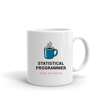 Statistical Programmer Runs on Coffee mug preview