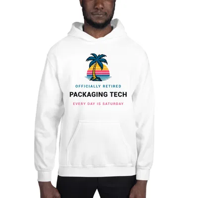 Retired Packaging Tech Palm Sunset hoodie preview