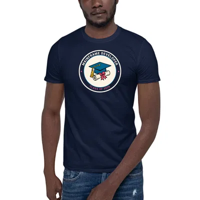 Mainframe Developer Graduate Badge dark tee preview