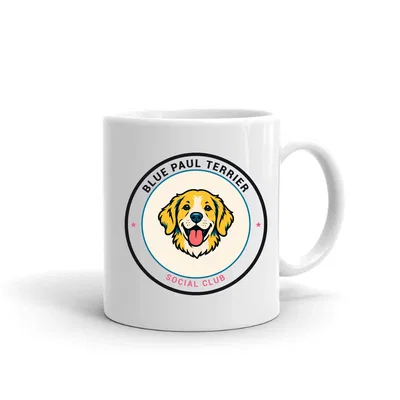 Blue Paul Terrier Social Club mug preview