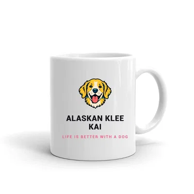 Alaskan Klee Kai Life Is Better mug preview