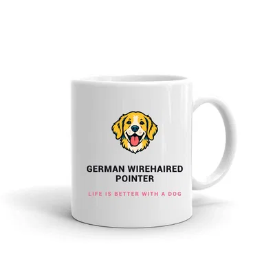 German Wirehaired Pointer Life Is Better mug preview