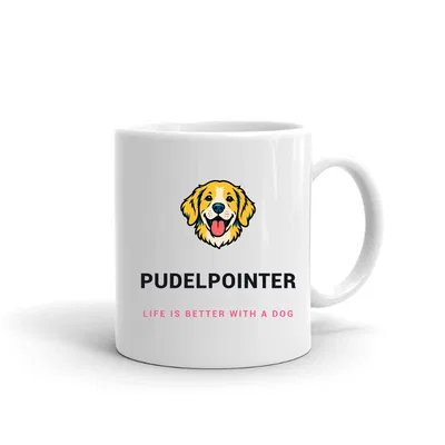 Pudelpointer Life Is Better mug preview