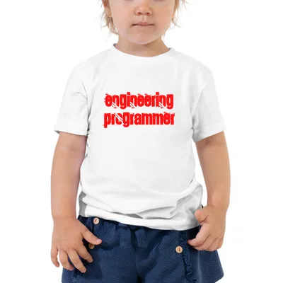 Engineering Programmer Cali Style kids tee preview