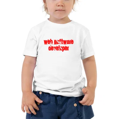 Web Software Developer Cali Style kids tee preview