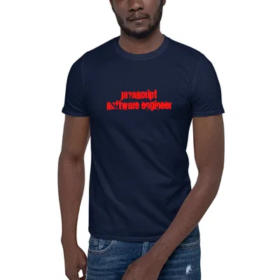Javascript Software Engineer Cali Style dark tee preview