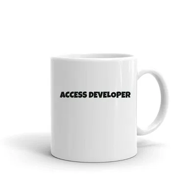 Access Developer Fun Style mug preview