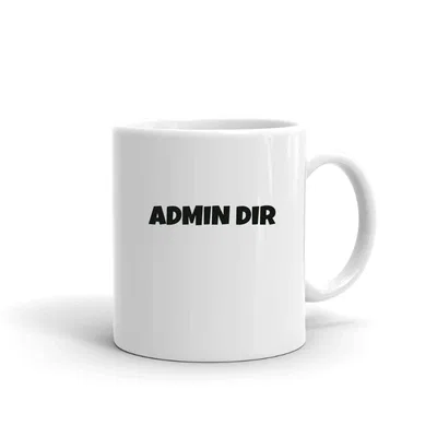 Admin Dir Fun Style mug preview