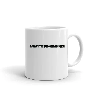 Analytic Programmer Fun Style mug preview