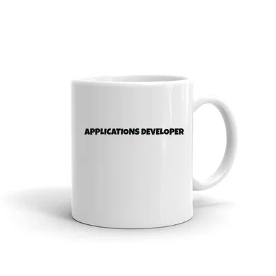 Applications Developer Fun Style mug preview