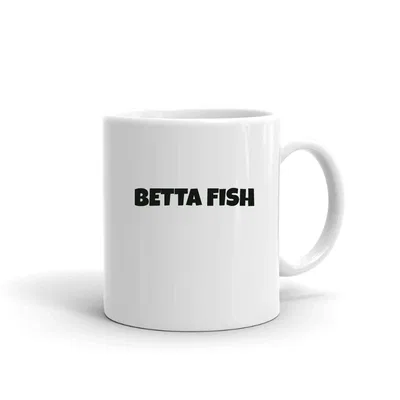 Betta Fish Fun Style mug preview