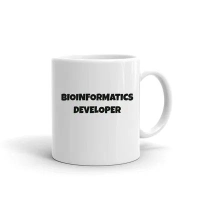 Bioinformatics Developer Fun Style mug preview