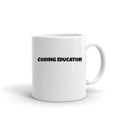 Coding Educator Fun Style mug preview