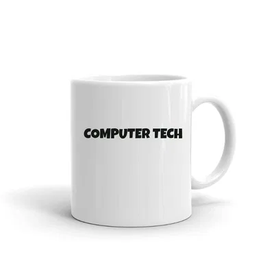 Computer Tech Fun Style mug preview