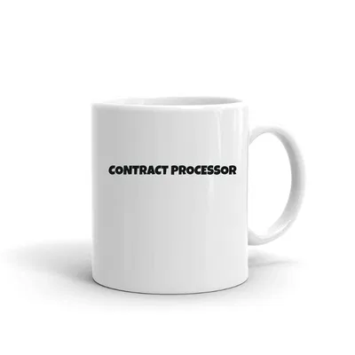 Contract Processor Fun Style mug preview