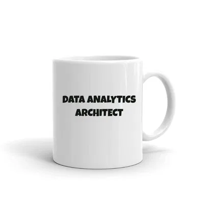 Data Analytics Architect Fun Style mug preview