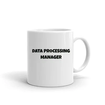 Data Processing Manager Fun Style mug preview