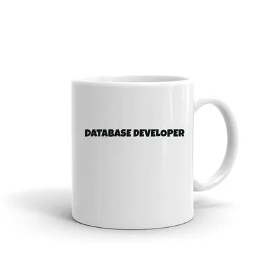 Database Developer Fun Style mug preview