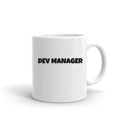 Dev Manager Fun Style mug preview