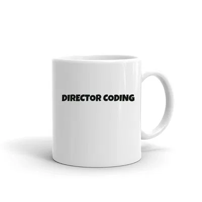 Director Coding Fun Style mug preview