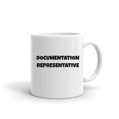Documentation Representative Fun Style mug preview