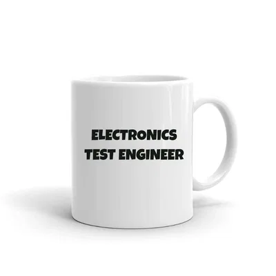 Electronics Test Engineer Fun Style mug preview
