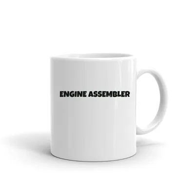 Engine Assembler Fun Style mug preview