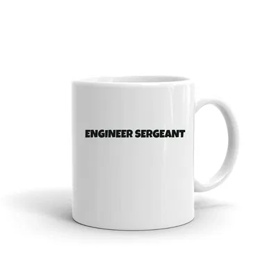 Engineer Sergeant Fun Style mug preview