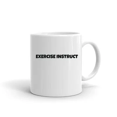Exercise Instruct Fun Style mug preview