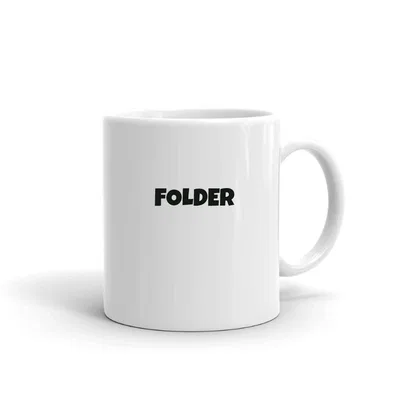 Folder Fun Style mug preview