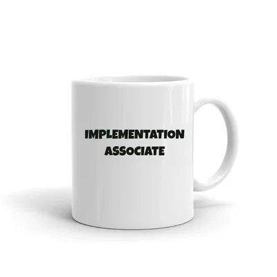 Implementation Associate Fun Style mug preview