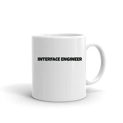 Interface Engineer Fun Style mug preview