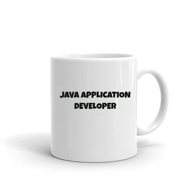 Java Application Developer Fun Style mug preview