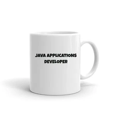 Java Applications Developer Fun Style mug preview