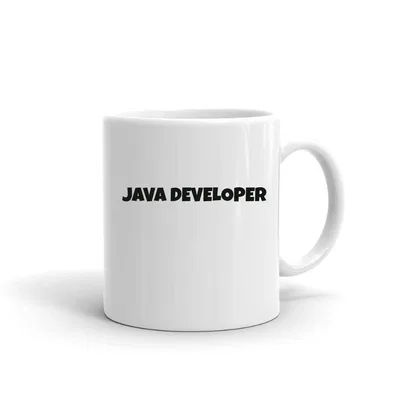 Java Developer Fun Style mug preview