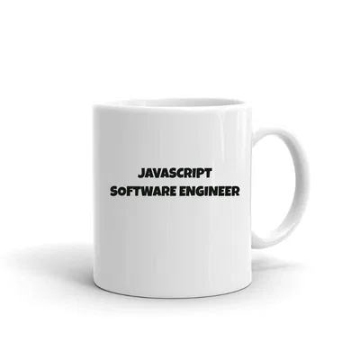 Javascript Software Engineer Fun Style mug preview
