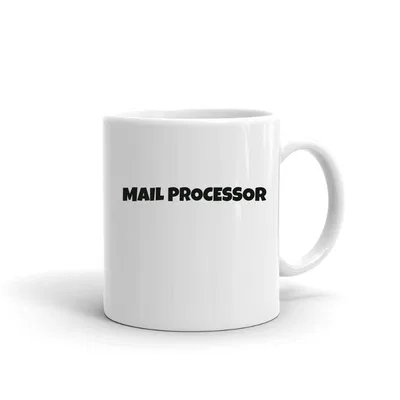 Mail Processor Fun Style mug preview